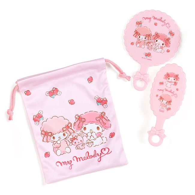 Sanrio 870161 My Melody Mirror & Brush Set