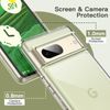JETech Case for Google Pixel 7, Shockproof Phone Bumper Cover, Anti-Scratch Clear Back (HD Clear)