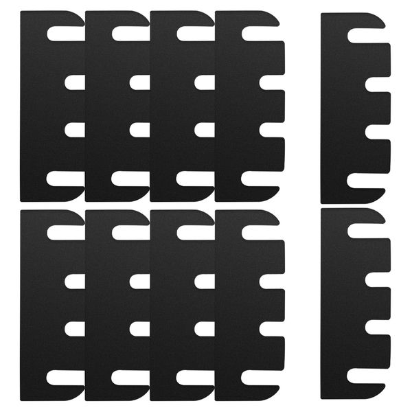 Door Hinge Shims 10 Pack - 0.040 Inch Thickness, 4.5 Inch Hinge Shims
