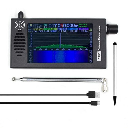 Portable Handheld Radio Set SDR Radio Receiver Professional 100KHz-149MHz Radio Multifunctional Short Antenna Radio Set