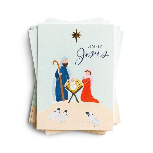 Studio 71 - Simply Jesus - 18 Christmas Matchbox Cards
