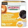 Krispy Kreme Original Glazed Coffee K-Cup Pods 96 Count Medium Roast