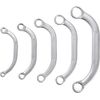 BGS 1222 | Obstruction Ring Spanner Set | Inch Sizes | 1/4" - 7/8" | 5 pcs.