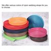 sourcing map Flat Nylon Webbing Strap 2 Inch 10 Yards Black for Backpack, Luggage-Rack