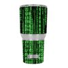 Skin Decal for RTIC 30 oz Tumbler Cup (6-piece kit) / matrix code