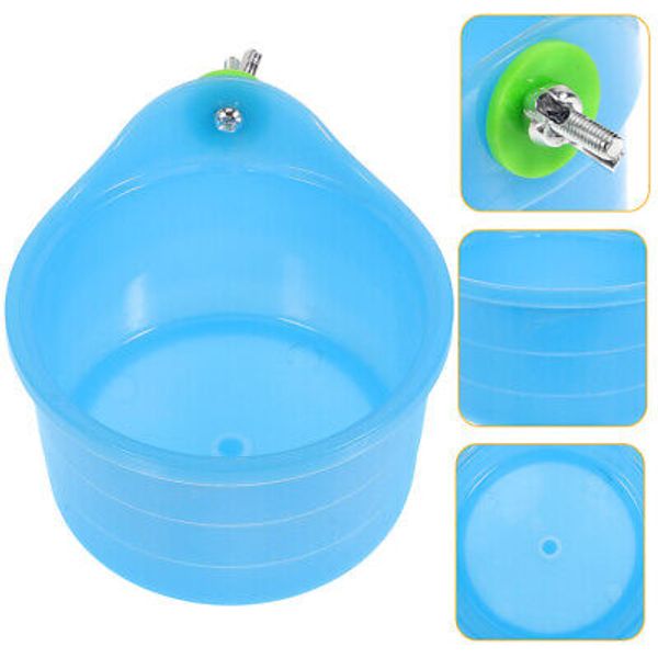 Parrot Plastic Bath Box Parakeet Pet Bird Bathing Tub Bird Cage Bath Accessory