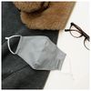 MASSPOCCA Warm Mask, Cold Protection, Splash Prevention, Thermal Mask, Washable (Dark Gray)