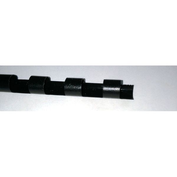 6mm Black Plastic Binding Comb 21 Ring A4 25 Pages