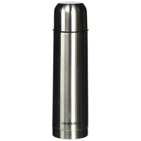 Uniware 2407 High Quality Stainless Steel Vacuum Flask Coffee Bottle/Thermos (Silver)