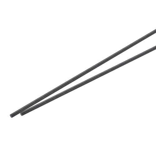 MECCANIXITY Carbon Fiber Rod, 8mm x 450mm Carbon Rod Bar for RC Plane DIY Craft Kite Wing Tube Quadcopter Arm Repair Pack of 2