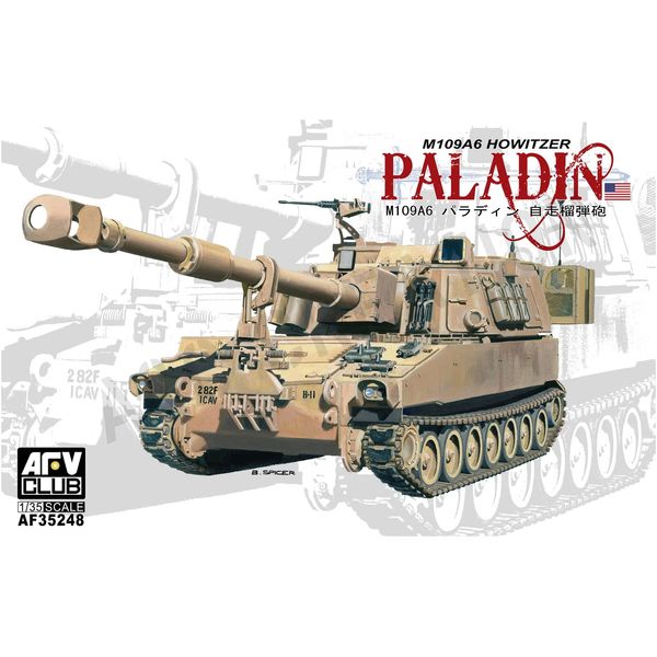 AFV Club Unknown AF35248 Model Kit M109A6 Paladin