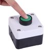 KSTE Weatherproof Green Push Button Switch One Button Control Box for Gate Opener