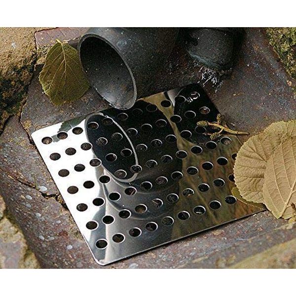 citystores Drain Guard Drain Cover Leaf gutter guards for leaves Stainless Steel 6x6 (1)