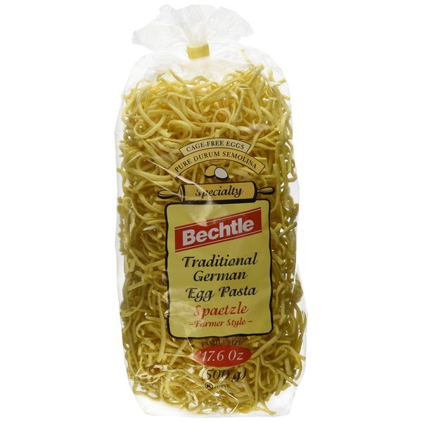 Bechtle Egg Spaetzle, Farmer Style - 17.6oz (Pack of 2)