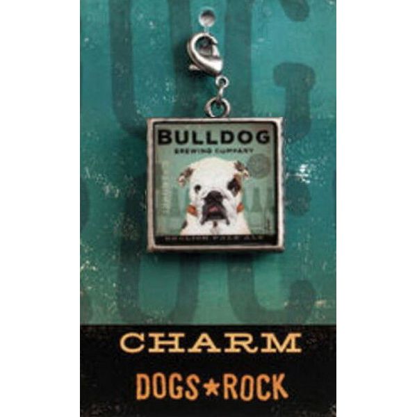 "Bulldog Brewing Company" Dog Pet Charm, Zipper Pull, Etc.