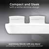 Masterplug Two Socket Double Extension Lead, Unswitched, 5 Metre Cable, 2-Way Plug Extension Cable, Power Strip, Basic Power, White, 13A, 2G, 5m, BTG5N