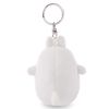 NICI 47740 Molang Rabbit Key Ring Pendant, Green 8 cm, White 8 cm
