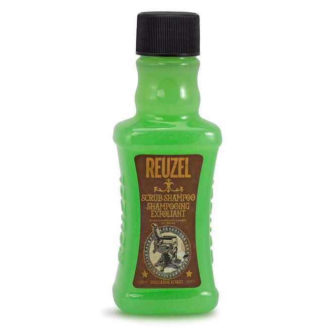 Reuzel Scrub Shampoo, Deeply Cleanses, 3.38 oz