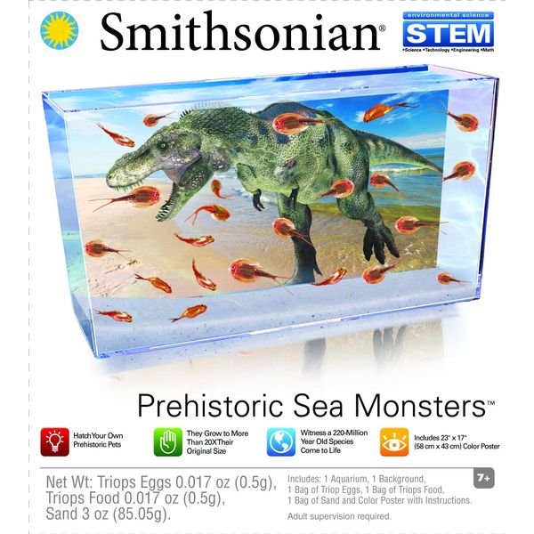 Smithsonian Prehistoric Sea Monsters 23x17 inches