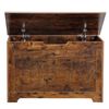 Storage Toy Chest Bench Toy Box Organizer with 2 safty Hinge Max Load 376 Lbs