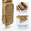 Jueachy Strap Shoulder Molle Accessories Pouch: Tactical Backpack Pocket Attachment Storage Phone Flashlight EDC