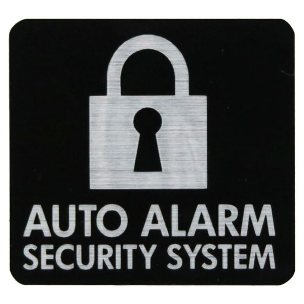 Toyo Mark Practical Sticker [AUTO ALARM] Z-3398