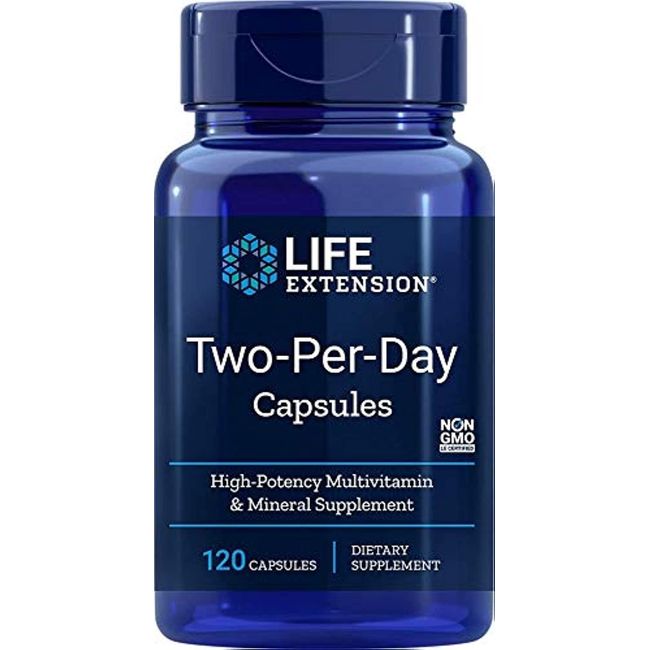 Life Extension Two Per Day 120 Capsules