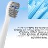 AmuLumon Flossing Toothbrush Heads Replacement, 6 Count, Compatible for Waterpik Sonic Fusion/2.0 Brush and Flosser Combo… (Full Size, White)