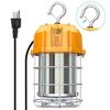 150W LED Construction Hanging Work Light Portable Temporary Jobsite Workshop ETL