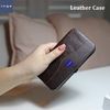 Inge Leather Manicure Set - Stainless Steel Nail Kit with 14 Pieces