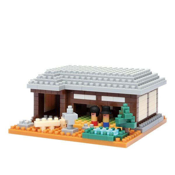 Kawada Nanoid Japanese House Nanoblock Building Kit