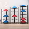 Half Gym Ball Balance Ball Display Stand Storage Rack Shelf Yoga Ball Half Circle Stand Fitness