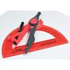 Helix - Plastic Locking Compass and Protractor - 2 Piece Set - Geometry, Drafting & Drawing
