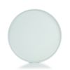 Everything Kitchens Modern Flat 11" Dinner Plates (Set of 4) | Stone Gray