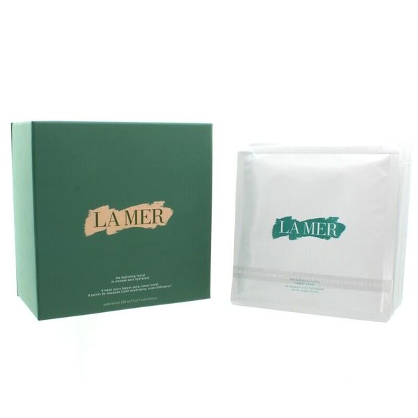 La Mer Face Mask Sheet Hydrating Facial 6 Mask Pairs Face Upper Zone Lower Zone