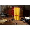 Marcato Pasta Drying Rack, 18.5 x 2.75-Inches, Red
