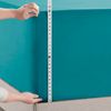 Empyrean Bedding Extra Deep Pocket Twin Fitted Sheet, Microfiber, 110 GSM, Teal Blue