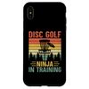 iPhone XS Max Disc Golf Ninja In Training Discs Frisbee Golfer Case