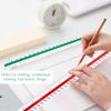 Architectural Scale Ruler, 12” Plastic Architect Scale, Triangular Ruler for Architects, Students, Engineers, Drawing Drafting Tools