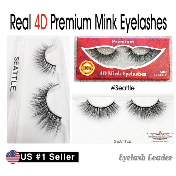 Real Top Quality "4D Premium Mink Eyelash" _Seattle