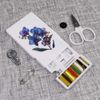 'Blue Orchids' Mini Travel Sewing Kit (SE00034249)