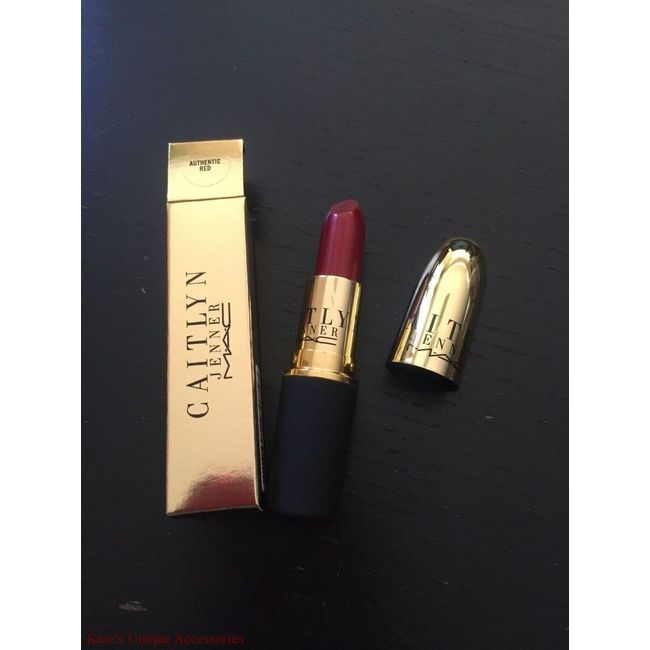 MAC CAITLYN JENNER LIPSTICK LIMITED EDITION -AUTHENTIC RED- NEW - 100% Authentic