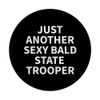 State Trooper Apparel | Funny Bald Troopers Design PopSockets Swappable PopGrip