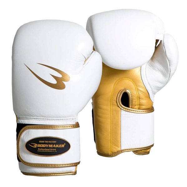 BODYMAKER (Body Maker) Sparring Gloves, White, KG063WH Boxing Martial Arts Gloves, Karate, Kickboxing, Training, Fitness, Exercise, Sandbag, Punching, Boxing, Boxing Gloves, Martial Arts