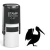 stampexpression - Pelican Self Inking Rubber Stamp - Black Ink (A-61449)