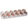 Grimas Eyeshadow / Rouge, 12-Color-Palette, Rc