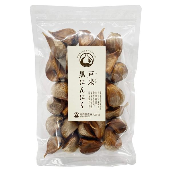 Aomori Agricultural Black Garlic, Aged Black Garlic (7.1 oz (200 g) / Approx. 1 Month Supply, New, Produced in 2023, Fukuji White, 6 Types of Fukuji White