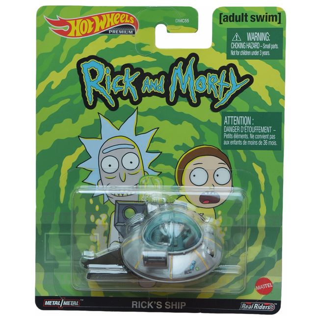 Hot Wheels Rick's Ship, Rick and Morty