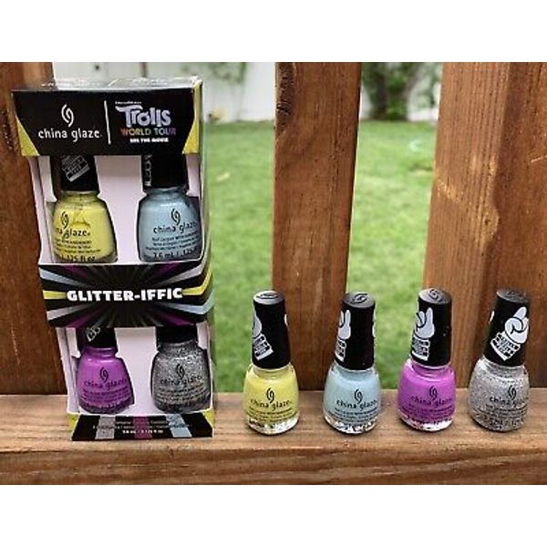 China Glaze TROLLS World Tour Mini Lacquer Set (one)