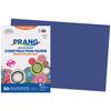 Prang (Formerly SunWorks) Construction Paper, Bright Blue, 12" x 18", 50 Sheets